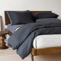 Area Emile Charcoal Duvet Cover