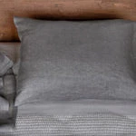 Area Emile Charcoal Duvet Cover