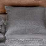 Area Emile Charcoal Pillow Case Bedding