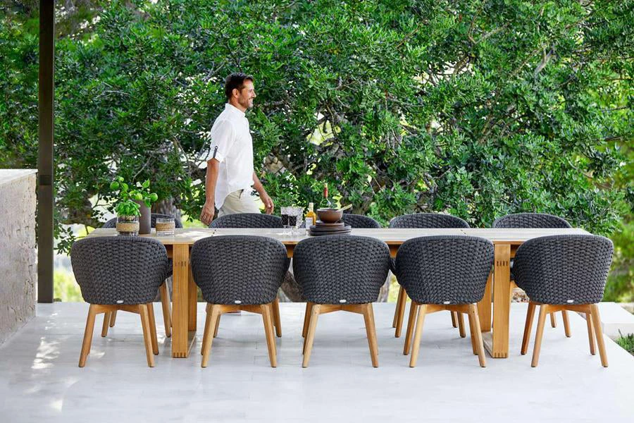 Cane-Line Endless Rectangle Dining Table 7 Cane-Line Endless Rectangle Dining Table