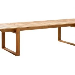 Cane-Line Endless Rectangle Dining Table In Solid Teak/131"x39"