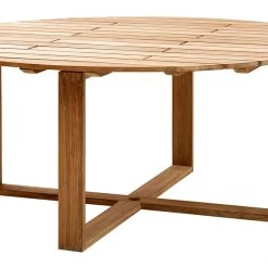Cane-Line Endless Round Dining Table In Solid Teak/67" Diameter