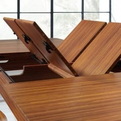 Greenington Modern Dining Erikka Double Leaves Extendable Dining Table 11 Greenington Modern Dining Erikka Double Leaves Extendable Dining Table