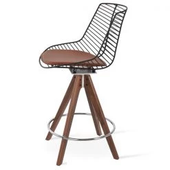 SohoConcept Tiger Pyramid Swivel Counter Stool