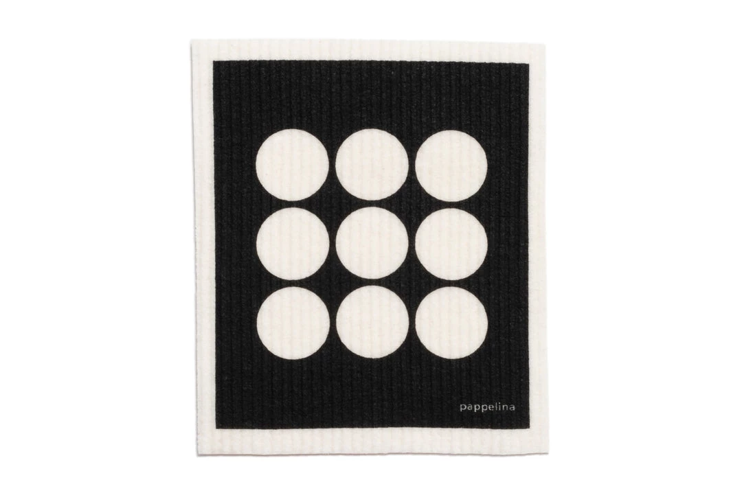 Pappelina Fia Black Dish Cloth 4 Pappelina Fia Black Dish Cloth