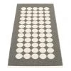 Pappelina Fia Charcoal & Vanilla Runner Rug