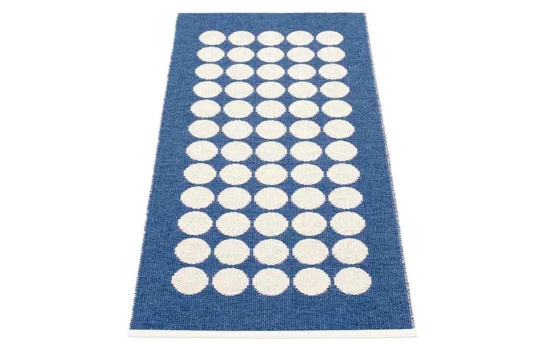 Pappelina Fia Denim & Vanilla Runner Rug 3 Pappelina Fia Denim & Vanilla Runner Rug