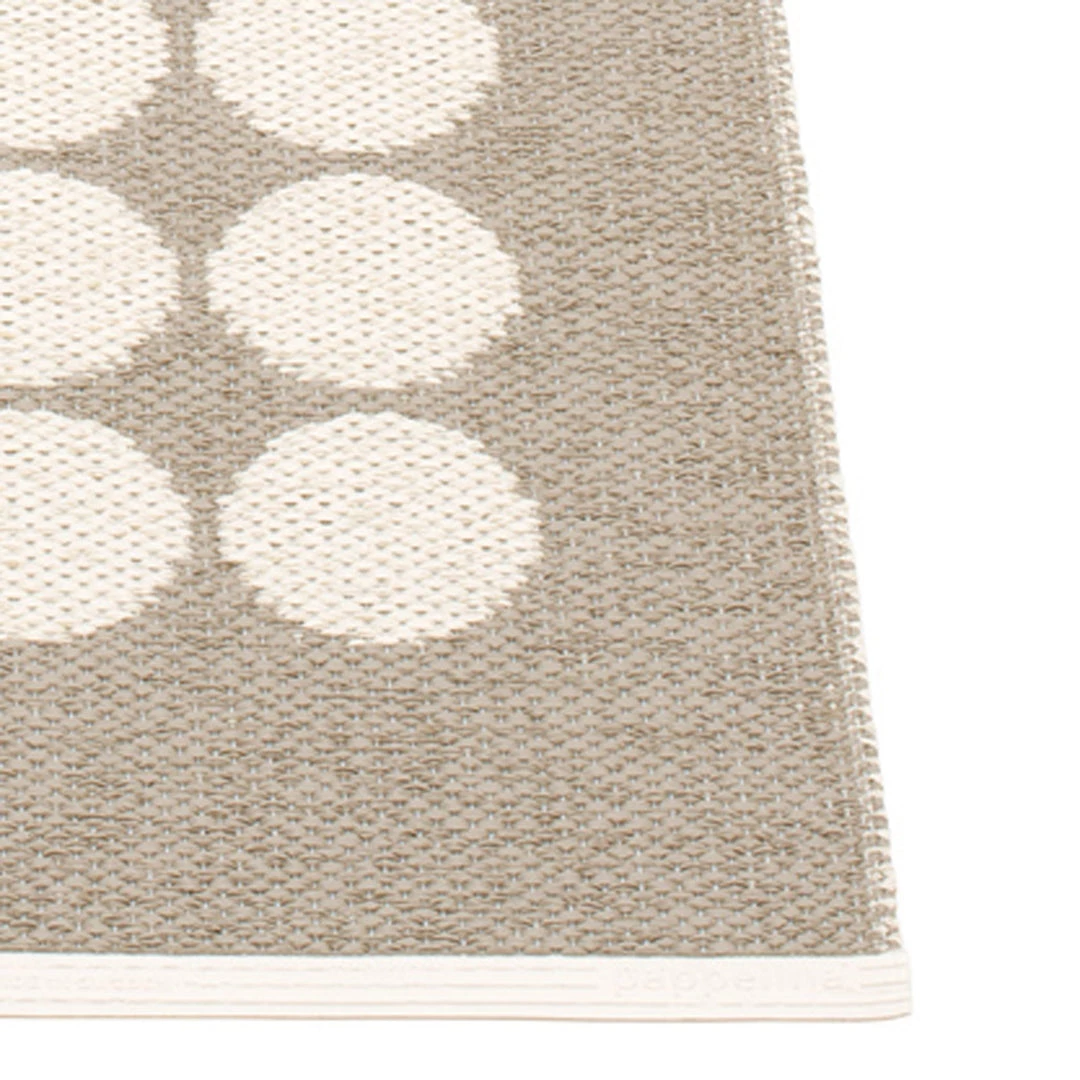 Pappelina Fia Mud & Vanilla Runner Rug 6 Pappelina Fia Mud & Vanilla Runner Rug