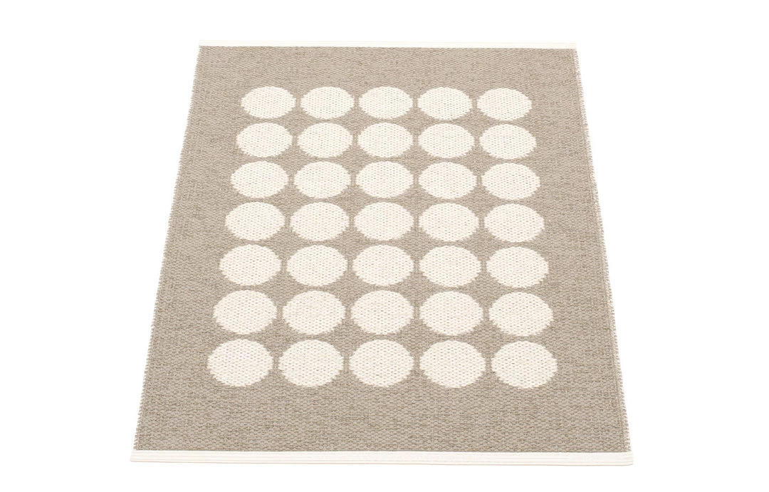 Pappelina Fia Mud & Vanilla Runner Rug 14 Pappelina Fia Mud & Vanilla Runner Rug