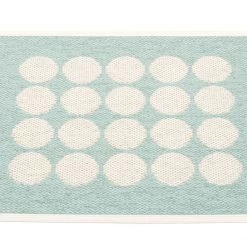 Pappelina Fia Pale Turquoise & Vanilla Runner Rug 25 Pappelina Fia Pale Turquoise & Vanilla Runner Rug