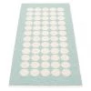 Pappelina Fia Pale Turquoise & Vanilla Runner Rug