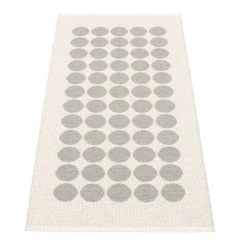 Pappelina Fia Warm Grey & Vanilla Runner Rug