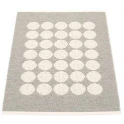 Pappelina Fia Warm Grey & Vanilla Runner Rug