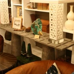 James De Wulf Fibonacci Locking Console Table