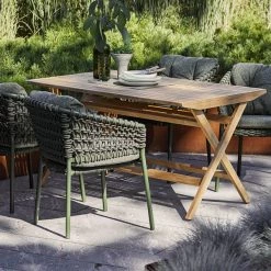 Cane-Line Flip Folding Teak Dining Table