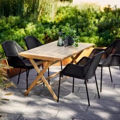 Cane-Line Flip Folding Teak Dining Table