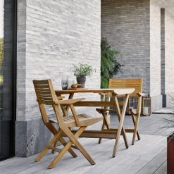 Cane-Line Flip Folding Teak Dining Table