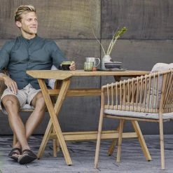 Cane-Line Flip Folding Teak Dining Table