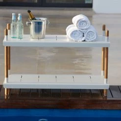 Cane-Line Frame 4x Spacers Long Shelving System