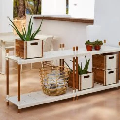 Cane-Line Frame 4x Spacers Short Shelving System