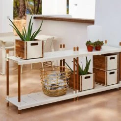 Cane-Line Frame High Shelving System