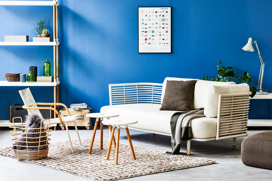 Cane-Line Frame Shelving System Complete Base Unit 8 Cane-Line Frame Shelving System Complete Base Unit