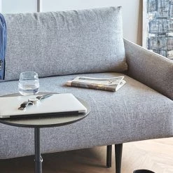 Innovation Modern Living Frode Dark Styletto Sofa Bed Upholstered Arms