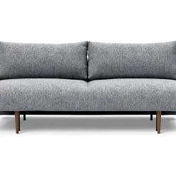 Innovation Modern Living Frode Dark Styletto Sofa Bed Upholstered Arms