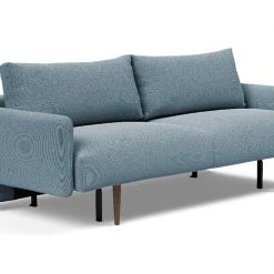 Innovation Modern Living Frode Dark Styletto Sofa Bed Upholstered Arms