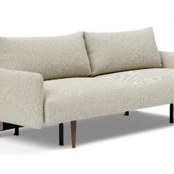 Innovation Modern Living Frode Dark Styletto Sofa Bed Upholstered Arms