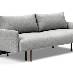 Innovation Modern Living Frode Dark Styletto Sofa Bed Upholstered Arms