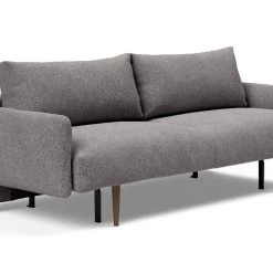 Innovation Modern Living Frode Dark Styletto Sofa Bed Upholstered Arms