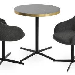 SohoConcept Gazel Arm 4 Star Swivel Chair