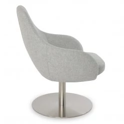 SohoConcept Modern Living Gazel Arm Lounge Swivel Round Chair