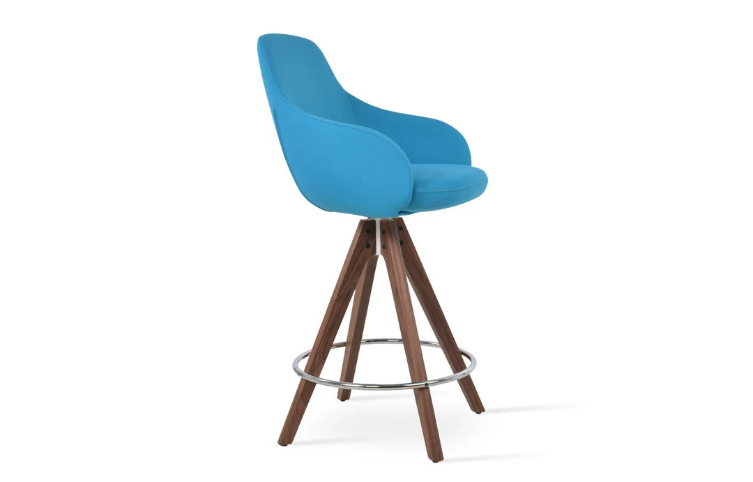 SohoConcept Gazel Arm Pyramid Swivel Stools 3 SohoConcept Gazel Arm Pyramid Swivel Stools