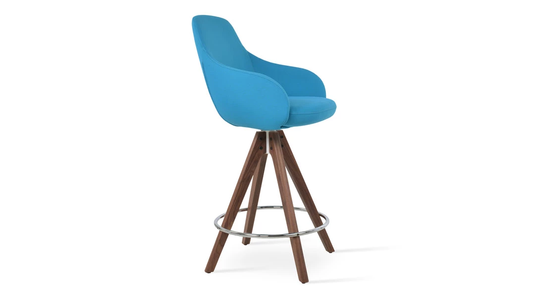 SohoConcept Gazel Arm Pyramid Swivel Stools 4 SohoConcept Gazel Arm Pyramid Swivel Stools