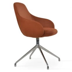 SohoConcept Gazel Arm Spider Swivel Chair Modern Dining