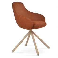 SohoConcept Gazel Arm Stick Swivel Chair Modern Dining