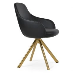 SohoConcept Gazel Arm Sword Dining Chair