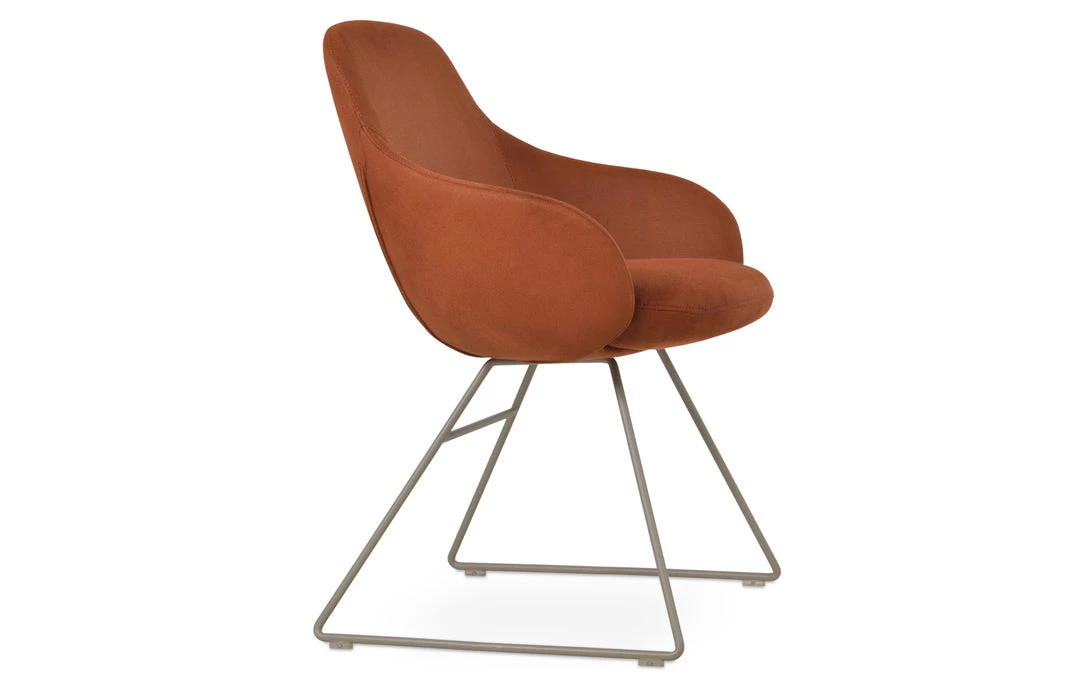 SohoConcept Modern Dining Gazel Arm Wire Chair 11 SohoConcept Modern Dining Gazel Arm Wire Chair