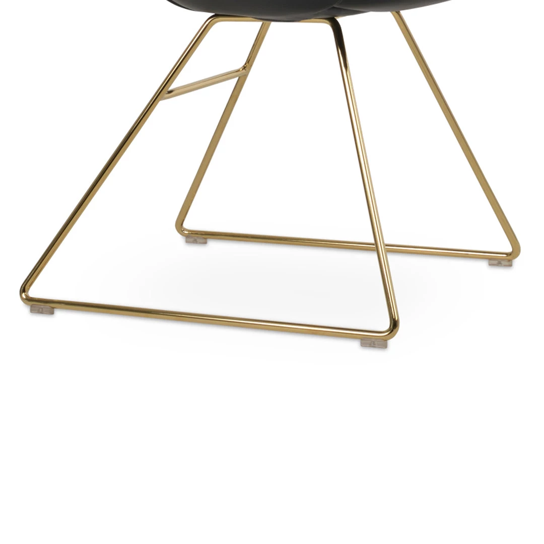 SohoConcept Modern Dining Gazel Arm Wire Chair 6 SohoConcept Modern Dining Gazel Arm Wire Chair