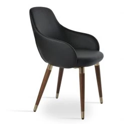 SohoConcept Gazel Arm Wood Chair Modern Dining