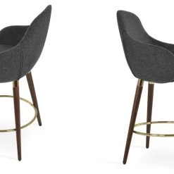 SohoConcept Gazel Arm Wood Stools