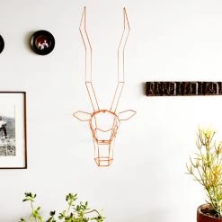 Bend Gazelle Trophy Head Accents