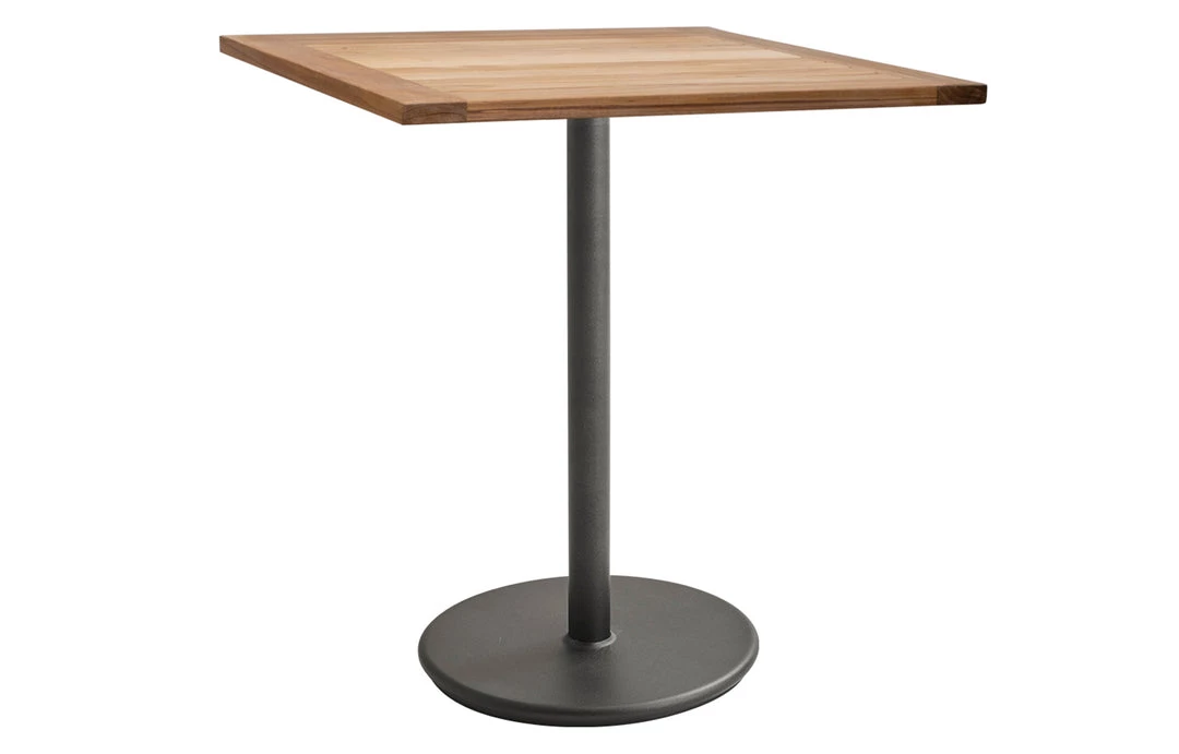 Cane-Line Go 28" Square Teak Cafe Table 3 Cane-Line Go 28" Square Teak Cafe Table