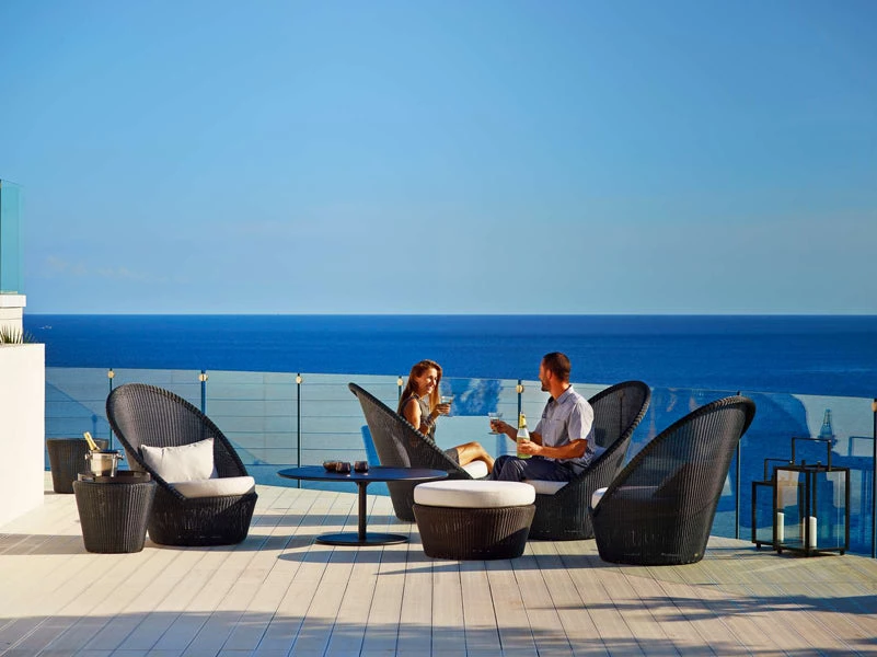 Cane-Line Go 32" Round Coffee Table 9 Cane-Line Go 32" Round Coffee Table