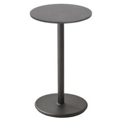 Cane-Line Go Cafe Table With Dark Grey HPL Top