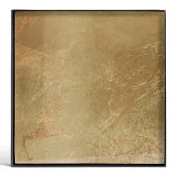 Ethnicraft Gold Leaf Glass Valet Tray