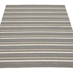 Pappelina Grace Charcoal Runner Rug