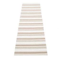 Pappelina Grace Fossil Grey Runner Rug